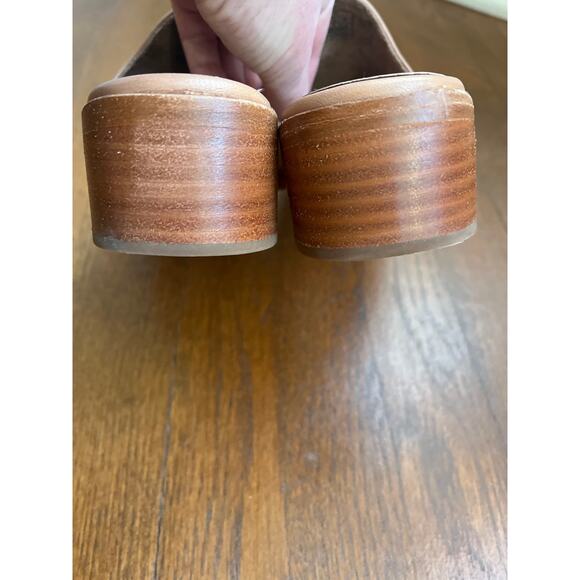 Soludos Venetian Mules in Tan Leather Size 7.5 - Picture 8 of 9